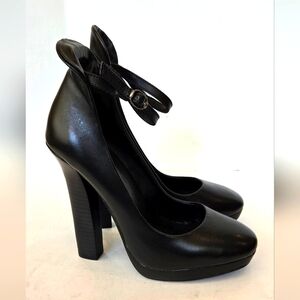 Leon Max Chic Black Women's Heels